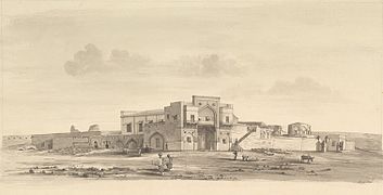 அகமதுநகர் கோட்டை ஓவியம், ஆண்டு 1885