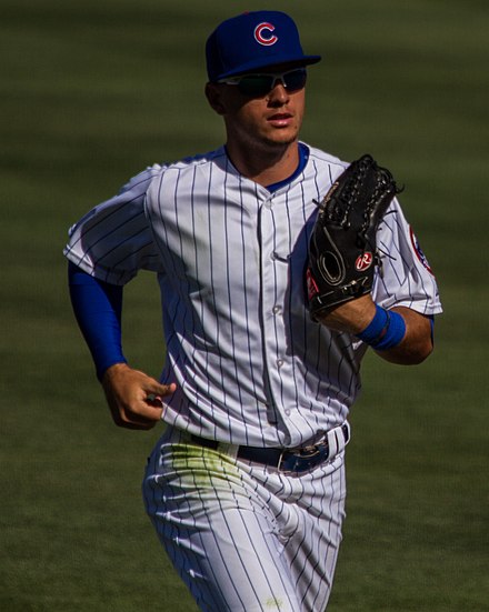 Almora with the Chicago Cubs during spring training in 2014