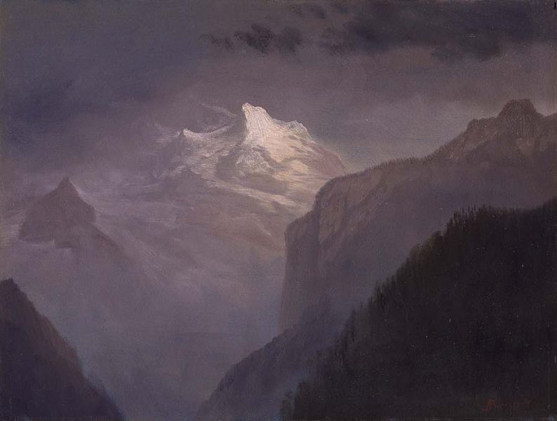 File:Albert Bierstadt - The Snow Mountain.jpg