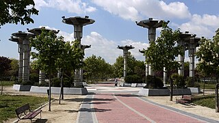 Alcorcón Place in Madrid, Spain