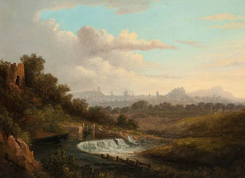 File:Alexander Nasmyth (1758-1840) - Edinburgh from the West - GLAHA-43981 - Hunterian Museum and Art Gallery.jpg