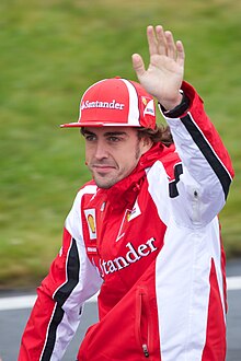 Alonso in 2011 by Ferrari