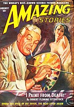 Amazing Stories cover image for August 1949