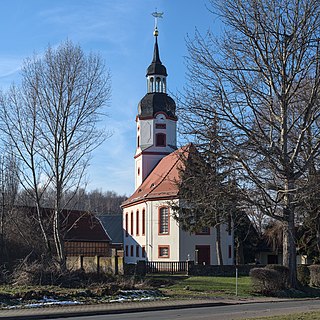 St. Andrew' church at Trages (Village near Leipzig, Germany)