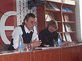 Міхал Анемпадыстаў і Лявон Вольскі у Львове, 2009 г.