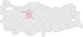 Poziția localității Ankara