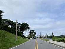 Approach to the Bayville Bridge, Mill Neck, Long Island, New York August 29, 2021.jpg