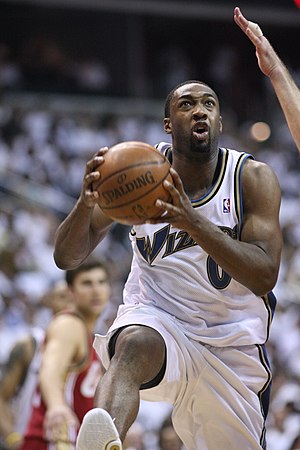 Gilbert Arenas was selected 31st overall by the Golden State Warriors.