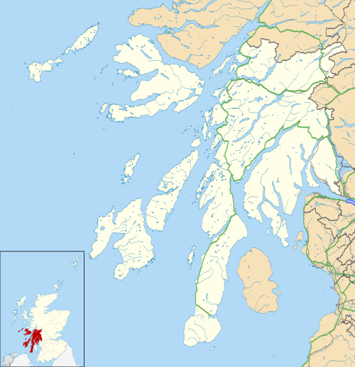Argyll and Bute is located in Argyll and Bute