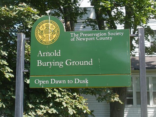 Image: Arnold Burying Ground.sign