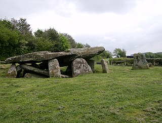 <span class="mw-page-title-main">Arthur's Stone, Herefordshire</span> Dolmen in England