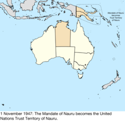 Mapa da Austrália;  para detalhes, consulte o texto adjacente