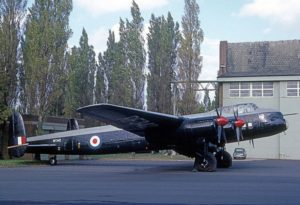 Royal Air Force Lincoln B.2 used by Napier's for icing research work until 1967 (1966)