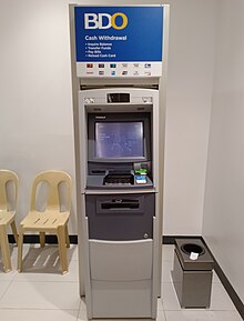 A BDO ATM inside SM City Cebu BDO ATM at SM City Cebu (2024-01-13).jpg