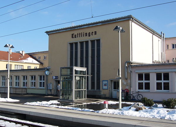 The station in Tuttlingen, newly constructed in 1933