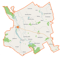 Plan gminy Bakałarzewo