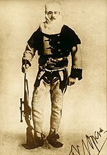Franz Nopcsa in Albanian costume.