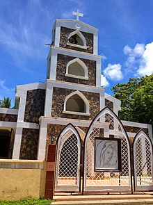 Our Lady of Sorrows Chapel, San Andres Catanduanes Batong Paloway Chapel facade.jpg