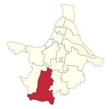 Behala East Vidhan Sabha constituency in Kolkata district.svg