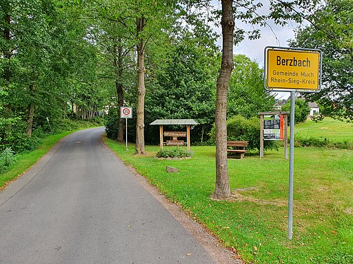 Berzbach Ortseingang 2020