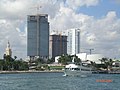 Construction progress of the northern portion of the Biscayne Wall on 1/20/2007