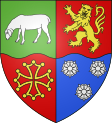 Saint-Izaire címere