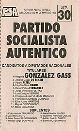 Partido Socialista Auténtico