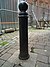 Bollard At North East Corner Of Leeds City Art Gallery.jpg