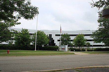 Borders headquarters building, Ann Arbor, Michigan