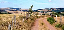 À gauche, le mont Seigne