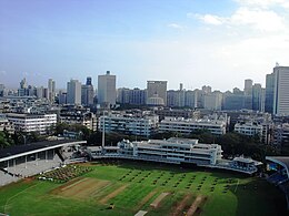 Braborne Stadium a časť Bombaja