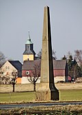 Saxon postal mileage column