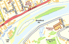 Brentford Ait on the River Thames