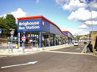 <span class="mw-page-title-main">Brighouse bus station</span> Bus station in West Yorkshire, England