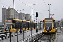 Urbos 70 and 100 in Budapest Budapest, Vorosvari ut, 3.jpg