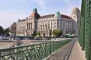 The historic Gellért Hotel in Budapest