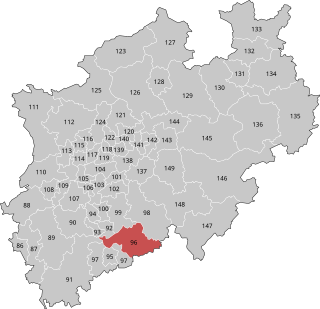<span class="mw-page-title-main">Rhein-Sieg-Kreis I</span> Federal electoral district of Germany