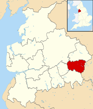 Burnley på kartan