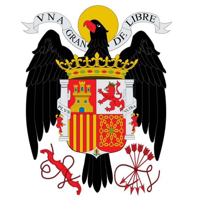 Bandera España Bajo Franco 3'x5' 1938–1945 Bandera Española