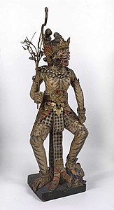 ハヌマーン木像（インドネシア、バリ島）