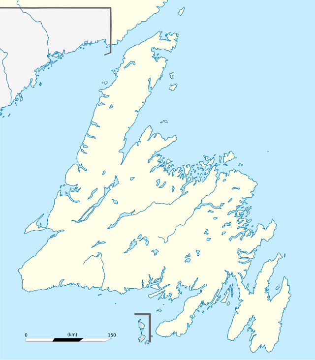 Port aux Basques está localizado em: Terra Nova