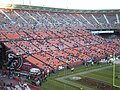 Western bleachers from section 46