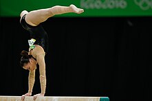 Balance Beam At The Olympics