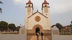 Bissaun katedraalin pääsisäänkäynti.