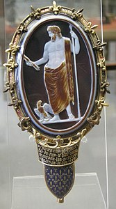 Jupiter, origine romaine Ier siècle, Charles V en fait don au trésor de la cathédrale de Chartres en 1367.