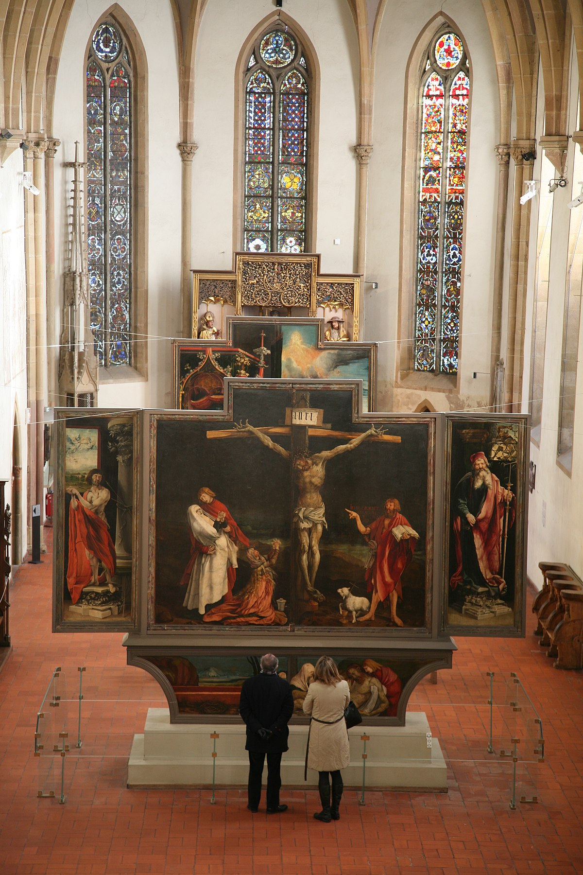 isenheim altarpiece open grunewald