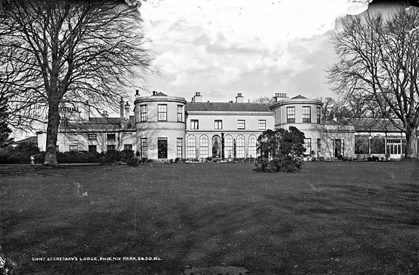 Chief Sectretary's Lodge, Phoenix Park, now the Deerfield Residence of the U.S. Ambassador