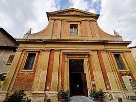 Chiesa parrocchiale del Sacro Cuore di Gesù e San Giovanni Battista - Castel Guelfo di Bologna.jpg