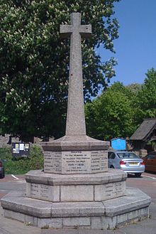 War Memorial, Christchurch, Newport Christchuch War Memorial.JPG