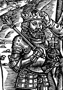 Boleslao la 1-a, fantazia bildigo de Maciej Miechowita (1519)